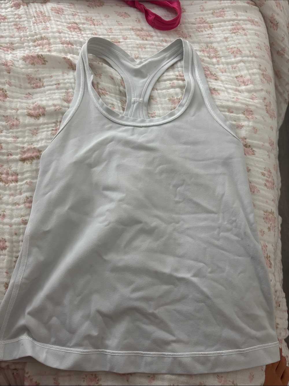 Lululemon Women’s White Racerback Tank Top